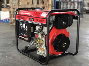 Factory Price Open Frame Type Air-cooled, <b>Generator</b> 5.5kva diesel Price, Engine, OEM - Product Image 6