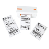 Aiyin printer label kode batang, printer label termal nirkabel 4x6, printer label pengiriman murah