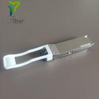 Módulo Transceptor Óptico QSFP+ ZR4 40G 80KM 1310nm Dúplex LC DDM para Redes de Espina Dorsal DCI 5G