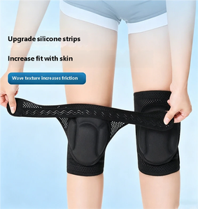 Genouillères de protection pour hommes et femmes, pour le cyclisme et la course à pied, avec éponge EVA épaissie, respirantes et antidérapantes - Product Image 2