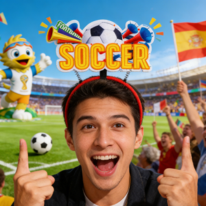 แตรเชียร์ฟุต<span class=keywords><strong>บอล</strong></span> <span class=keywords><strong>8</strong></span> แบบ ปาร์ตี้ฟุต<span class=keywords><strong>บอล</strong></span> แตรสีเหลือง ตัวอักษร ลูกบอลไฟ ตราสัญลักษณ์ เหรียญ ของที่ระลึกแฟน<span class=keywords><strong>บอล</strong></span> อุปกรณ์เชียร์ในสนาม จำนวนมาก - Product Image 3