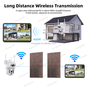 Hongnaer 6MP 4CH 2 ống kính trong nhà ngoài trời nhà LCD NVR IP surveil CCTV WIFI Hệ thống <span class=keywords><strong>Camera</strong></span> Kit icsee không dây an ninh Hệ thống <span class=keywords><strong>camera</strong></span> - Product Image 3