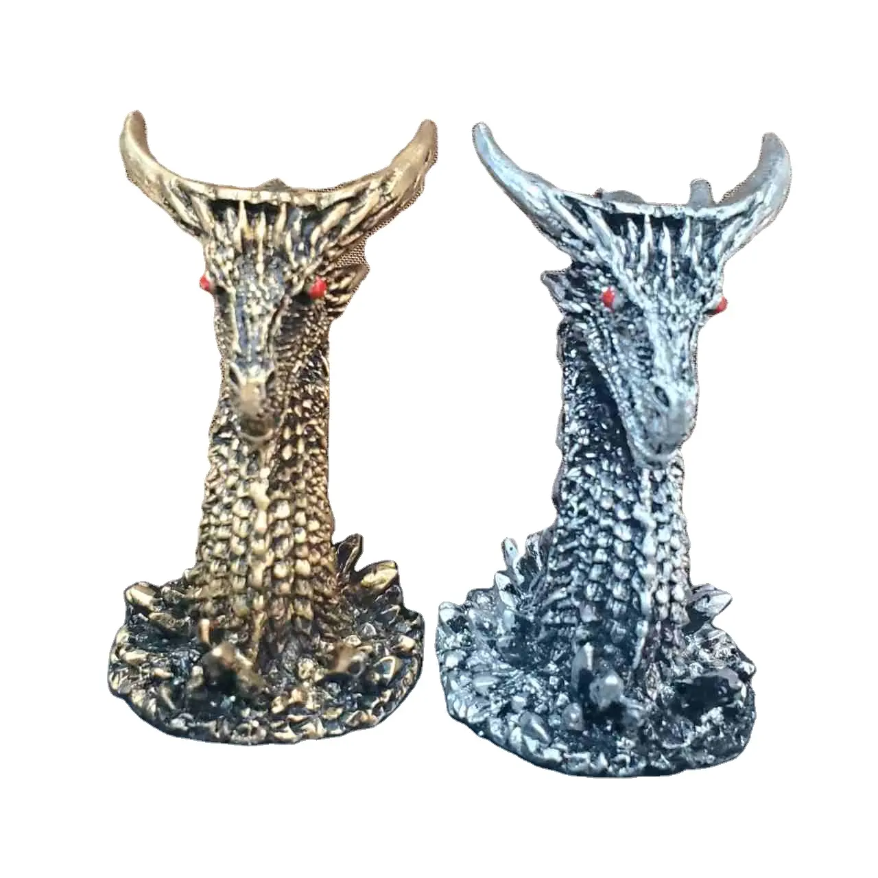 Wholesale crystals ball's base resin dragon pedestal holder cheap home decorations cheap gifts
