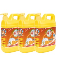 Liquide vaisselle jetable de savon de rappel de mousse de ménage pour la vaisselle de cuisine liquide vaisselle en vrac avec le détergent de lumière du soleil
