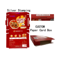Individuelle Frühstücks-Müslibox mit Logo, Karton-Verpackung für Müsli und Lebensmittel, Leere Verpackung für Instant-Haferbrei und Porridge