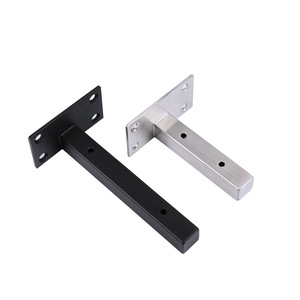 Modern Minimalist Stainless Steel <b>Shelf</b> <b>Bracket</b> Support Frame Indoor Durable Load Bearing Wall Mount <b>Shelf</b> Support - Product Image 2