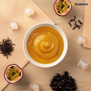 Sirop de fruit de la passion 5kg Bouteille Halal HACCP Végétarien pour Bubble Tea, Milk Tea, Magasins et Services de Restauration - Product Image 4