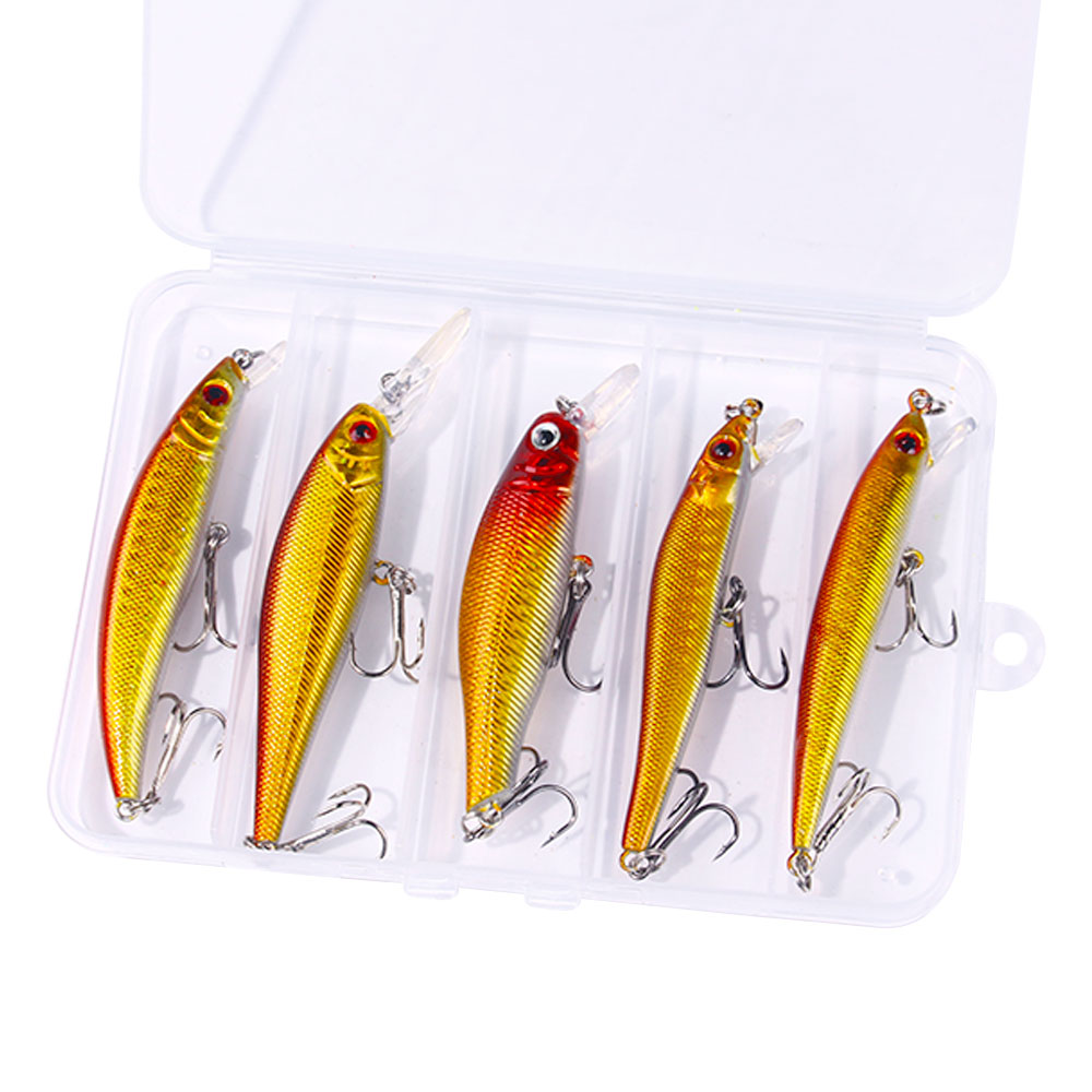 Wholesale Box024-E Combo 5pcs/box Saltwater Artificial Hard Jerkbaits  Minnow Fishing Lures Kit Set| Alibaba.com