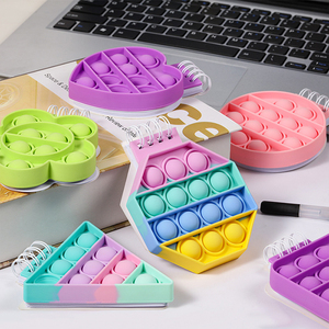 Mini Popit Fidget Toys, mignon carnet à spirales en forme de cœur, petit carnet kawaii pour filles - Product Image 6