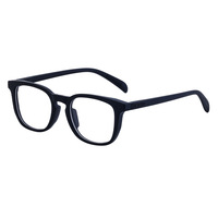 Gafas Ópticas de Diseño de Montura Completa para Hombre, Lentes Planas para Miopía, Lentes de PC, Venta al Por Mayor Transfronteriza