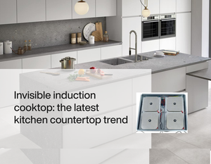 Nửa cầu công nghệ 4 HOB vô hình cảm ứng đung Hidden Bếp cảm ứng với bốn đầu đốt - Product Image 4