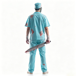 <span class=keywords><strong>Disfraz</strong></span> <span class=keywords><strong>de</strong></span> Cirujano Zombi para <span class=keywords><strong>Hombre</strong></span>, Traje <span class=keywords><strong>de</strong></span> Médico Sangriento con Máscara, Gorro y Guantes, <span class=keywords><strong>Disfraz</strong></span> <span class=keywords><strong>de</strong></span> Cosplay <span class=keywords><strong>de</strong></span> Terror para Halloween para Hombres Adultos - Product Image 2