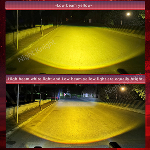 Đèn pha <span class=keywords><strong>LED</strong></span> mini cho xe máy, đèn chiếu sáng, đèn vàng trắng, đèn làm việc, đèn sương mù, bóng đèn cho ô tô, xe tải, SUV ATY SR2 - Product Image 2