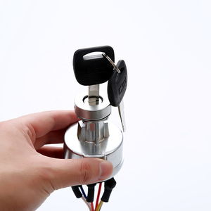 Interrupteur d'allumage XCMG pour chargeuse, verrouillage électrique avec clé, numéro de pièce personnalisé XCMG - Product Image 1