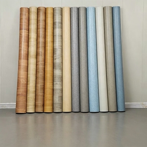 Pavimentazione in PVC Commerciale Facile da Pulire, Ecologica, Impermeabile e Ignifuga, <span class=keywords><strong>Vinile</strong></span> Omogeneo per Biblioteche Pubbliche, Musei, Garage - Product Image 3