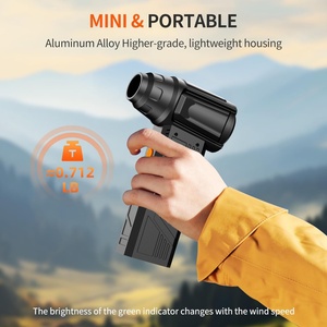 Souffleur d'air portable turbo personnalisé 110000 tr/min, moteur sans balais rechargeable 5000 mAh, haute vitesse, pour usage extérieur, hôtelier et automobile - Product Image 3