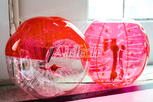 Comercial grueso PVC TPU pelota inflable juego cuerpo parachoques bola tamaño humano burbuja bola para diversión al aire libre - Product Image 3