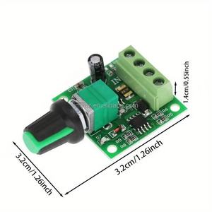 Régulateur de moteur à basse tension PWM1803BK DC 1.8V 3V 5V 6V 7.2V 12V 2A 30W avec bouton de contrôle de vitesse - Product Image 4