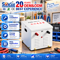 Transformateur de puissance haute fréquence JMB10kVA-40kVA SOV/OEM monophasé 50/60Hz, entrée 220V/240V, sortie 12V-240V, bobinage en cuivre EI