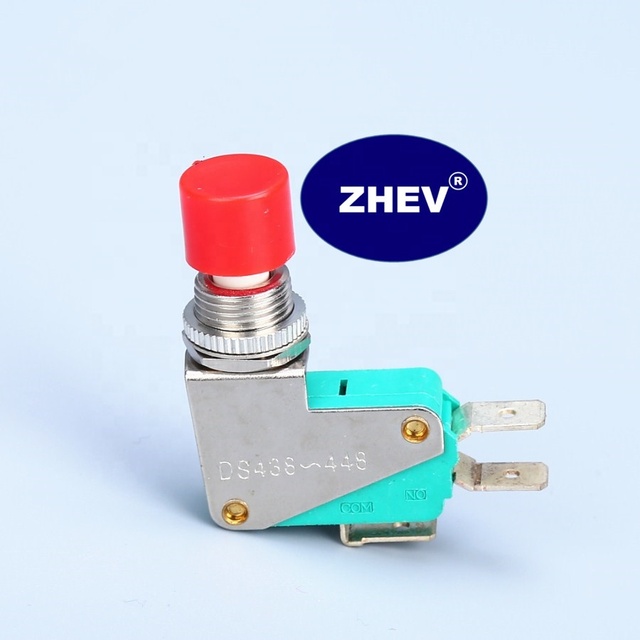 448 Green Micro Switch With 3 Pins Metal Bolt 1NO1NC M12 DS438