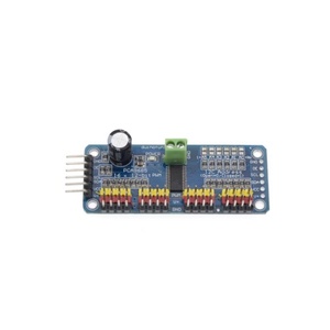 PCA9685PW <span class=keywords><strong>Interface</strong></span> de Driver-<span class=keywords><strong>I2C</strong></span> PWM/<span class=keywords><strong>Servo</strong></span> 12 bits 16 canaux PCA9685 Module <span class=keywords><strong>Shield</strong></span> Module PCA9685PW - Product Image 1