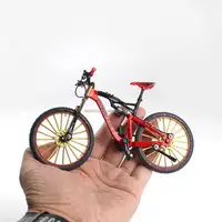Vélo VTT miniature pour enfants, modèle en métal, échelle 1:10, jouet de  collection