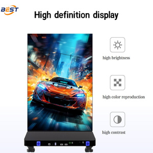 Xách tay có thể gập lại LED Poster GoB công nghệ điện tử Bảng menu cho bán lẻ - Product Image 4