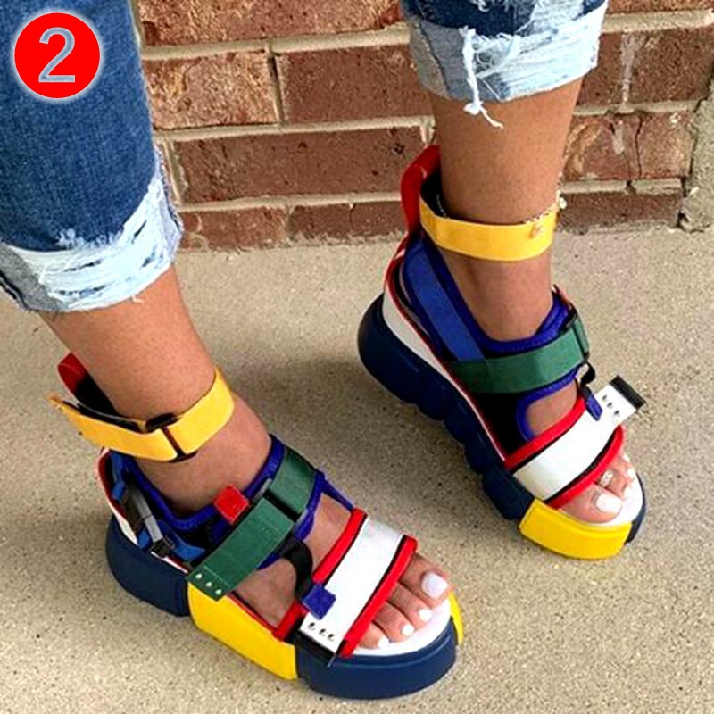 Amazon.com: BBesty mujeres moda celosía playa Europa los Estados Unidos  sandalias romanas Open Toe plana sandalia casual zapatos : Ropa, Zapatos y  Joyería