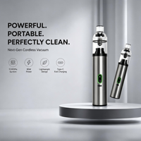 Aspirateur à main sans fil portable léger 700g, mini aspirateur à main avec charge rapide Type-C pour voiture et poils d'animaux