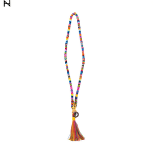 Catena per capelli con nappa da 70 cm, corda a tre fili per occhiali e accessorio per capelli - Product Image 2