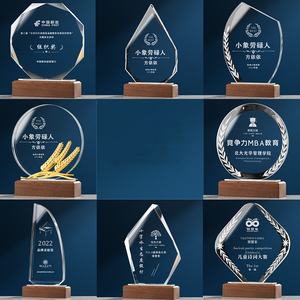 क्रिस्टल सस्ते थोक खाली K9 ग्लास ट्रॉफी क्रिस्टल पुरस्कार कस्टम 3 डी क्रिस्टल ग्लास पुरस्कार ट्रॉफी - Product Image 4