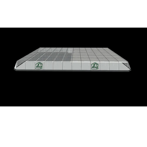 บ้านพลาสติกหลังคาแบน ทนทาน แข็งแรง พร้อมด้วยดีไซน์หลังคาแบน  ตาข่ายกันแดดป้องกันรังสียูวี สำหรับปลูกผัก - Product Image 1