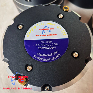 Gran oferta doble bobina 200W * <span class=keywords><strong>2</strong></span> rANGo MEDio 3,5 pulgadas 89MM bobina imán de neodimio 4599 línea de compresión controlador de matriz accesorios de altavoz - Product Image 5
