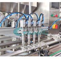Remplisseuse de bouteilles entièrement automatique 2 4 6 8 têtes Machine de remplissage de shampoing Détergent liquide chimique Machine de remplissage de beurre d'huile d'arachide