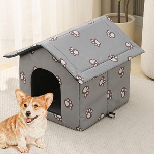 Tienda de invierno Aislamiento térmico Desmontable Plegable Nido <span class=keywords><strong>para</strong></span> gatos y <span class=keywords><strong>perros</strong></span> Refugio callejero Impermeable Casa <span class=keywords><strong>para</strong></span> mascotas al aire libre - Product Image 5