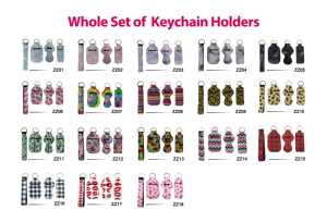 Porte-clés cadeau d'autodéfense Bling avec lanière de poignet <span class=keywords><strong>Kit</strong></span> de porte-clés personnel pour femmes avec alarme de sécurité pour alarme sonore 130Db sûre P - Product Image 6