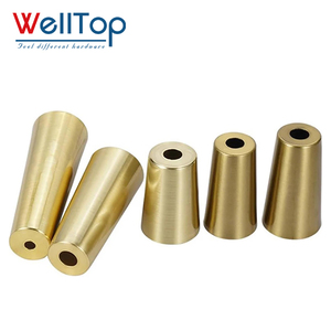 WELLTOP Vente Chaude Accessoires <span class=keywords><strong>de</strong></span> Meubles Quincaillerie Couvercles <span class=keywords><strong>de</strong></span> Pieds <span class=keywords><strong>de</strong></span> Meubles en Cuivre Capuchons <span class=keywords><strong>de</strong></span> <span class=keywords><strong>Protection</strong></span> en Laiton pour Table <span class=keywords><strong>Chaise</strong></span> Canapé - Product Image 4
