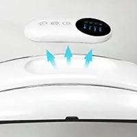 Ceinture de massage abdominale chauffante EMS rechargeable pour une relaxation musculaire profonde