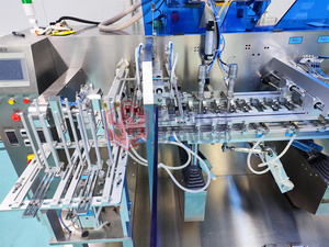YB-210GD macchina automatica per il confezionamento di liquidi per succhi di forma irregolare sacchetti prefabbricati macchina per imballare pistoni - Product Image 4