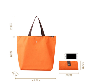 Big Large Printing Logo Oxford Fabric Shopping <b>Bag</b> Tote Supermarket Grocery <b>Bags</b> Foldable <b>Reusable</b> <b>Bag</b> RTS Bulk Mixed Order - Product Image 2