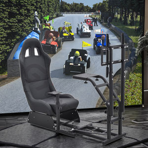 Ghế mô phỏng lái xe đua thiết kế tùy chỉnh GY032-2 dành cho PC, Playstation, Logitech G25, G27, G29, G920 - Product Image 5