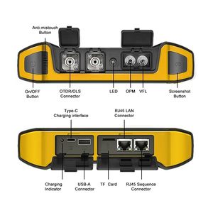เครื่องทดสอบไฟเบอร์ออปติกประสิทธิภาพสูง OFW FWT-200 PON OTDR สำหรับ FTTH พร้อมความยาวคลื่น 1310/1550/1610/1625 นาโนเมตร  พร้อม IOLT OPM VFL ในตัว - Product Image 2