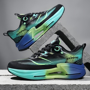 Chaussures de course pour hommes, sportives, à lacets, respirantes, légères, confortables, en mesh, grandes tailles, dédiées à la course - Product Image 4