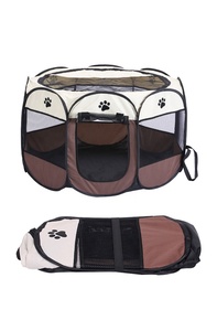 Recinto octogonal de verano para perros, jaula de tela para gatos, carpa Oxford para exteriores - Product Image 3