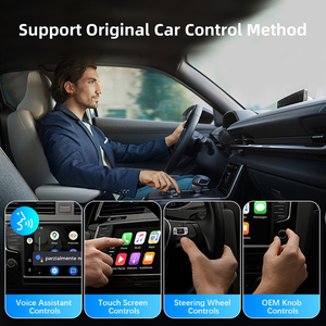 Rhythm 2 In 1 Wireless CarPlay Android <b>Auto</b> Adapter Stable BT 5.2 Connection 5G WiFi Plug And Play - Product Image 5