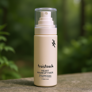 Fixateur de maquillage Troistouch Heart 80ml, spray fixateur hydratant pour tous types de peaux, formule K Beauty - Product Image 3