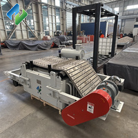 Séparateur magnétique à bande entièrement automatique OEM, hauteur de levage 200-500 mm, pour applications de tri des déchets de concassage de pierres