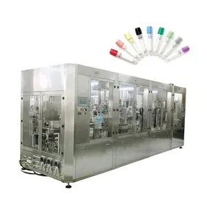 Aseptic Disposable Blood Serum Tube Integrated Blood Collection Tube Making Machine Vaccum Blood Collection Tube Assembly Line
