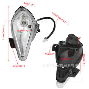 ไฟหน้ารถเอทีวี Big Mars 12V หลอดฮาโลเจน รูปทรงเพชร สำหรับรถบักกี้ชายหาด ไฟออฟโรด คู่ - Product Image 5