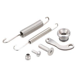 Pièces de rechange pour moto <span class=keywords><strong>KTM</strong></span> 250/<span class=keywords><strong>350</strong></span>/450/XCF <span class=keywords><strong>2016</strong></span> 500 EXC 350EXC-F 2017-2019, béquille latérale en acier inoxydable, ressorts, boulons - Product Image 1